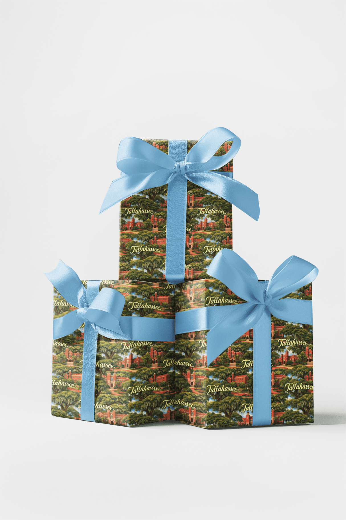 Tallahassee College Town Glow - London Penny Gift Wrap