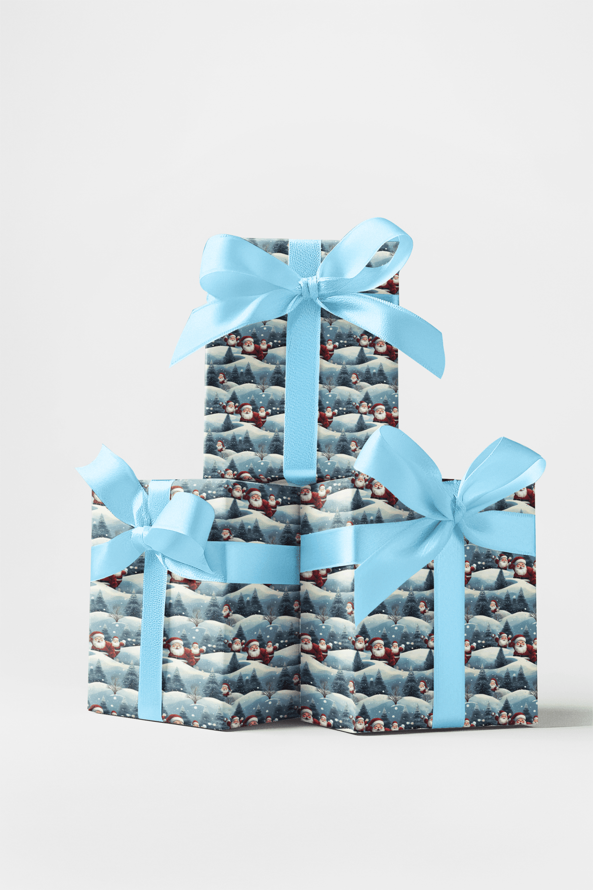 Snowball Blitz - London Penny Gift Wrap