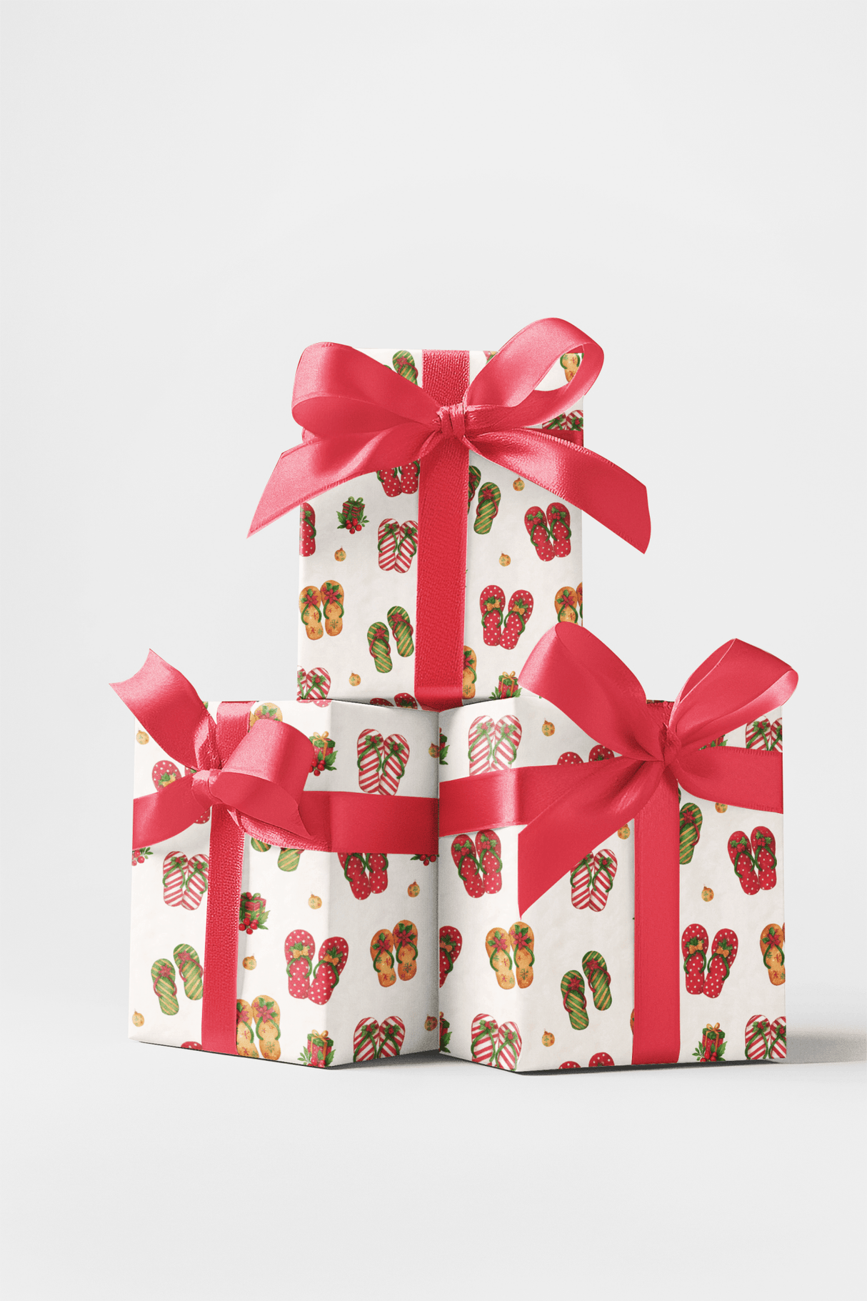 Snug Steps of the Season - London Penny Gift Wrap