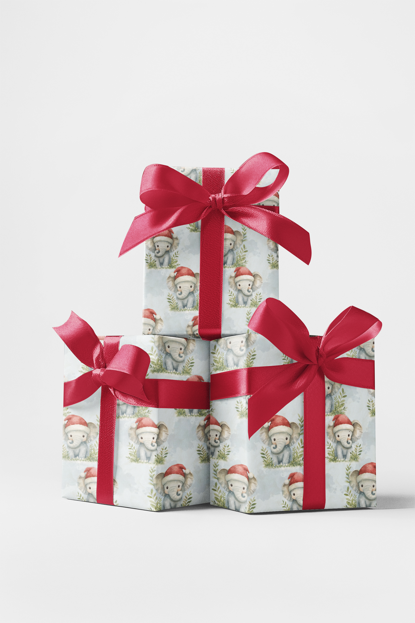 Jolly Christmas Elephants