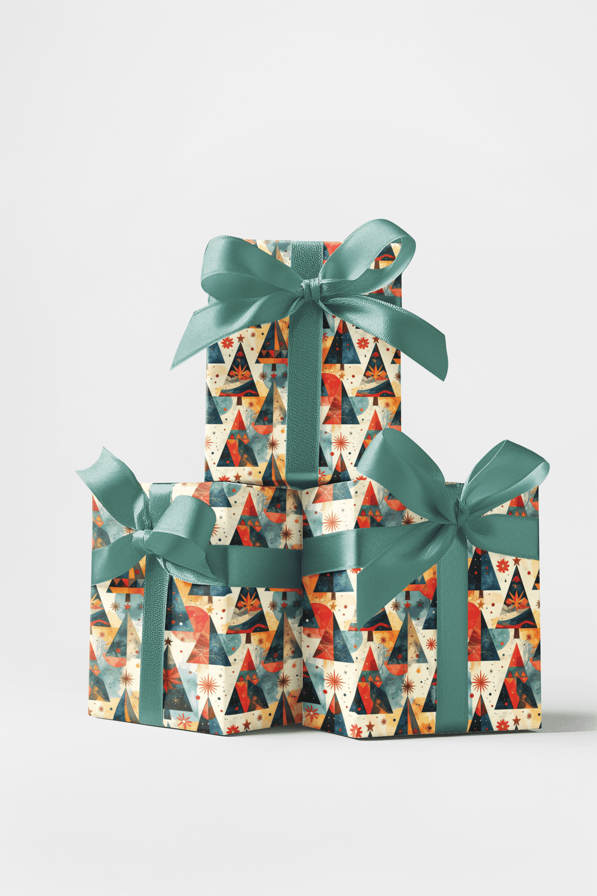 LIMITED TIME | Atomic Forest Celebration Wrapping Paper - London Penny Gift Wrap