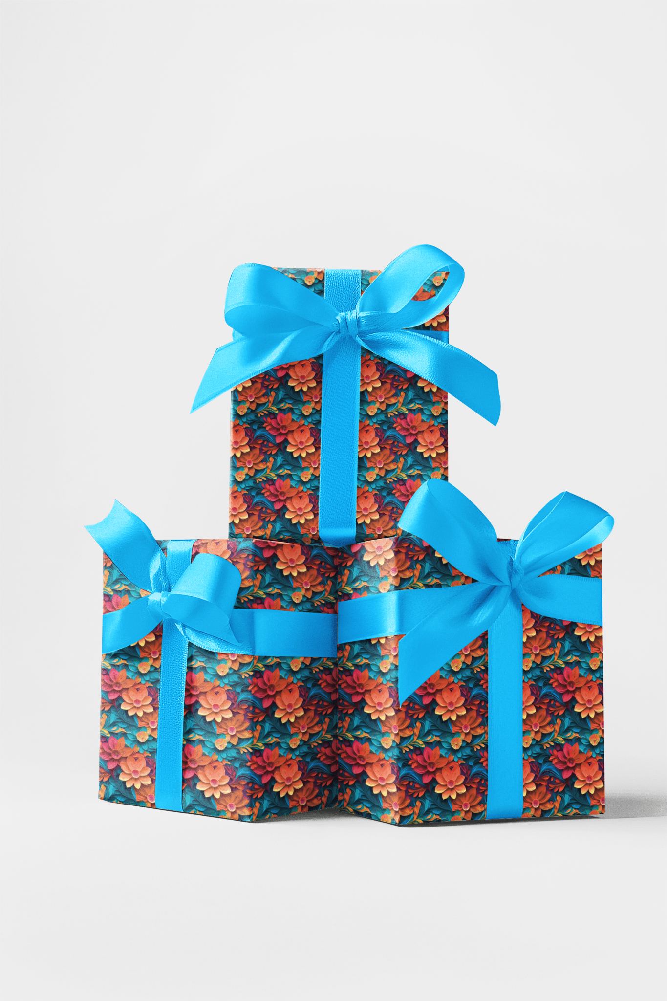 Fiesta Petals - London Penny Gift Wrap