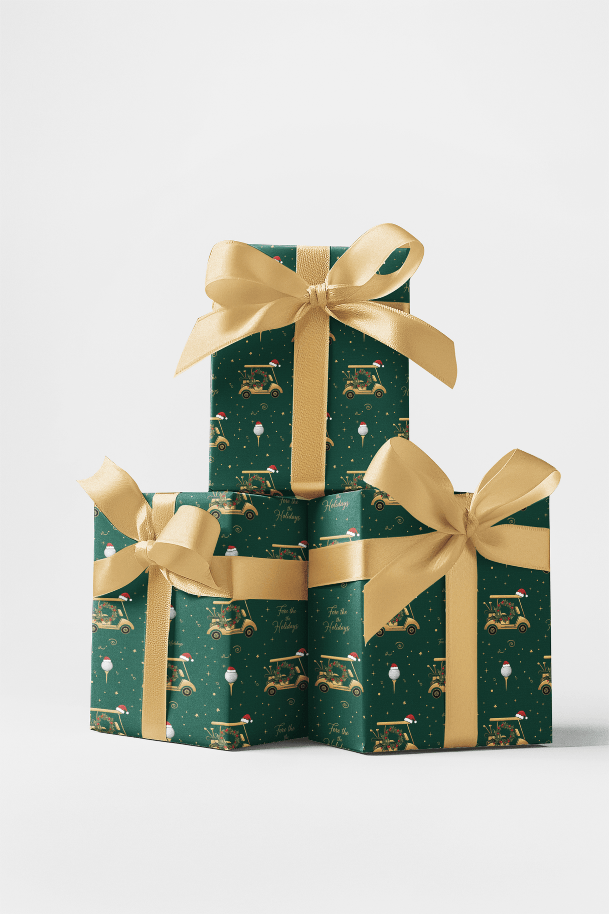 Fairway Festivities - London Penny Gift Wrap