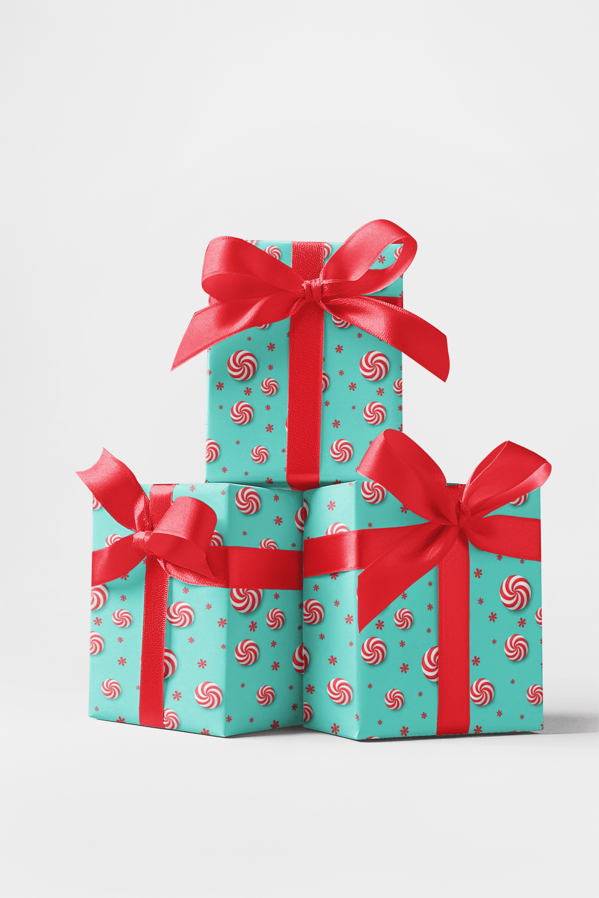Peppermint Twist - London Penny Gift Wrap