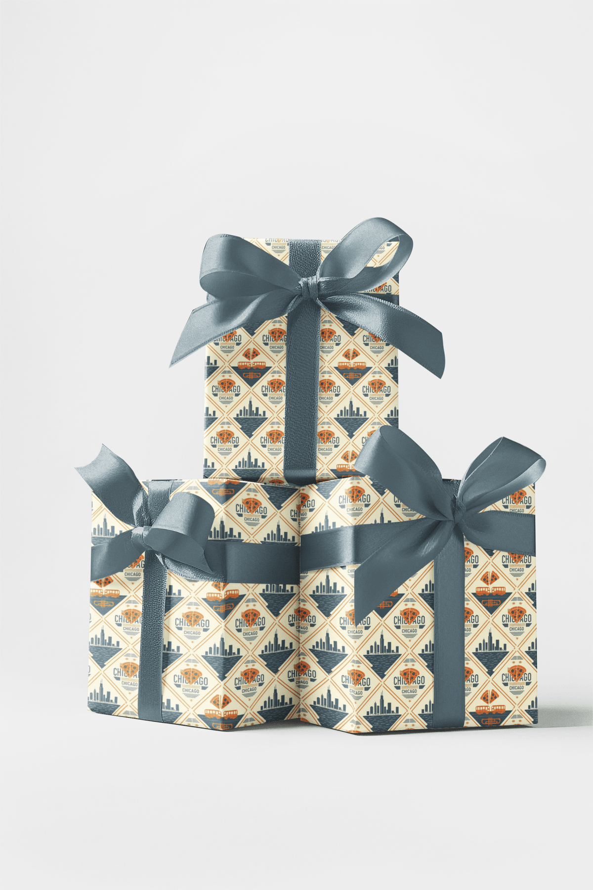 Chicago – Windy City Chic - London Penny Gift Wrap