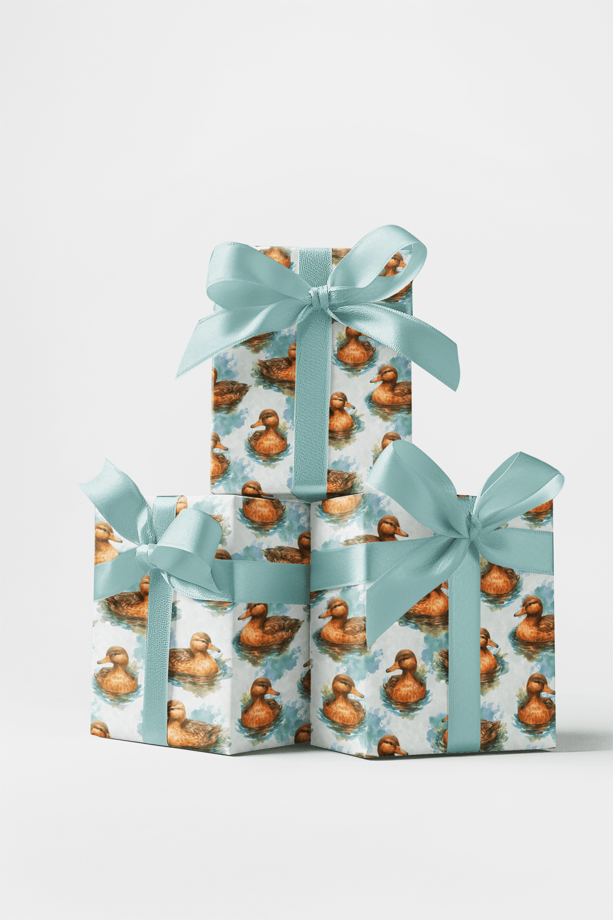 Ripples & Feathers - London Penny Gift Wrap