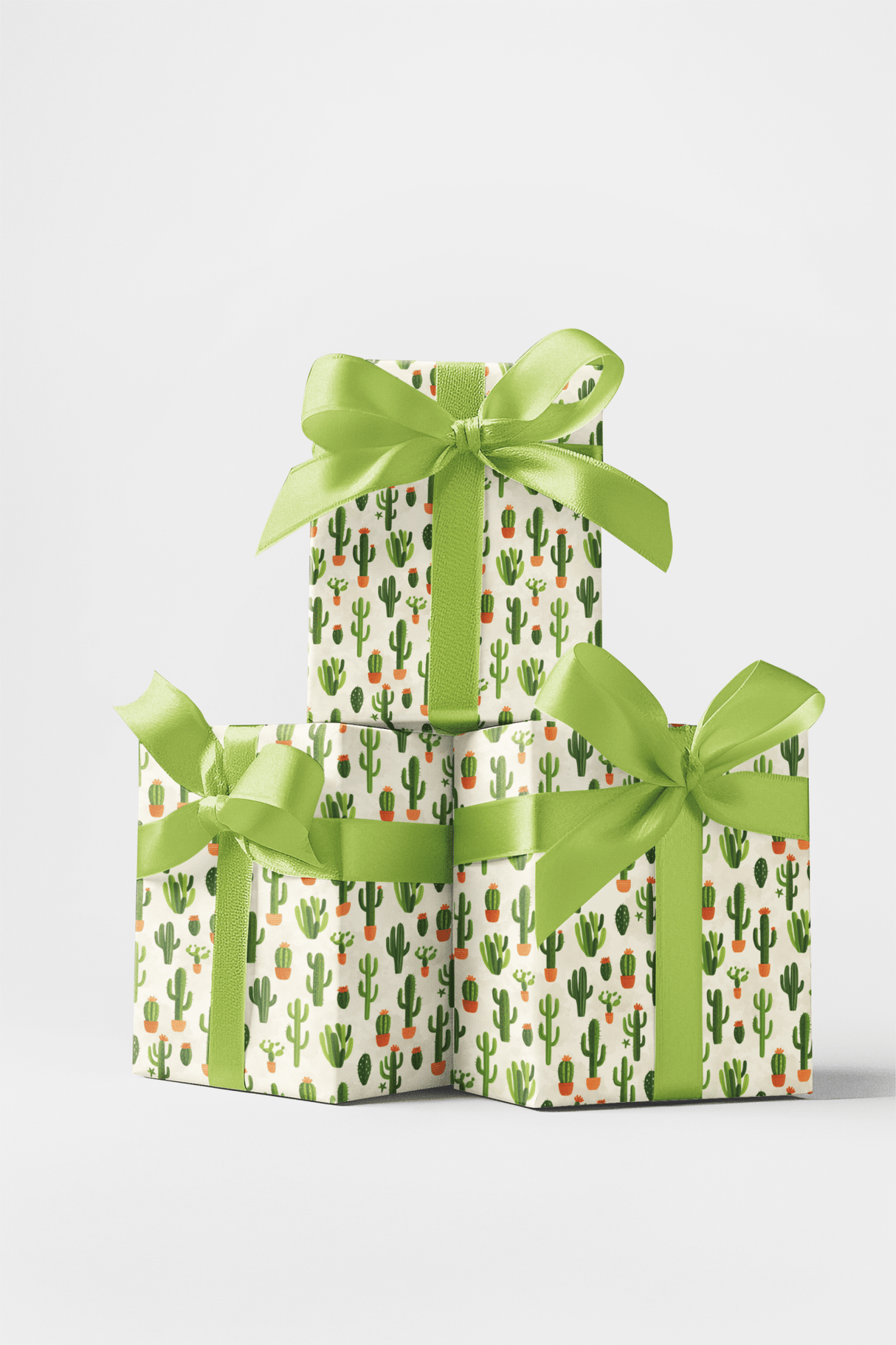 Cactus Garden - London Penny Gift Wrap