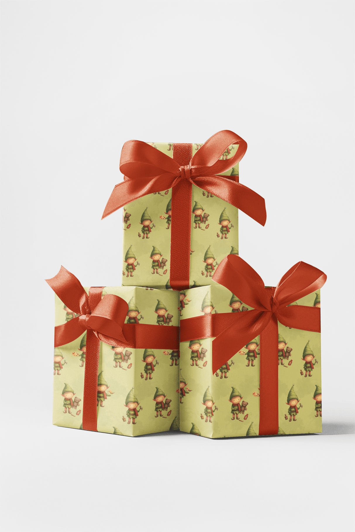 Santa's Workshop - London Penny Gift Wrap