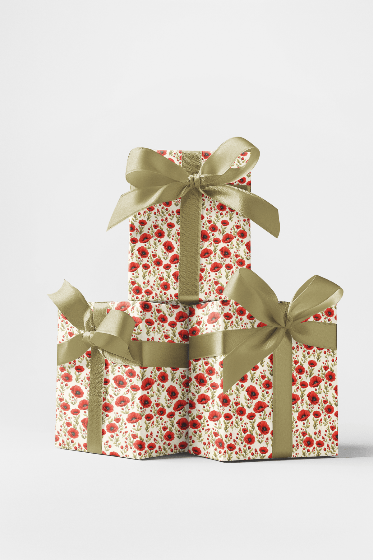 Scarlet Meadow - London Penny Gift Wrap
