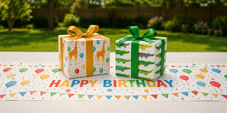 Kids Wrapping Paper - London Penny Gift Wrap