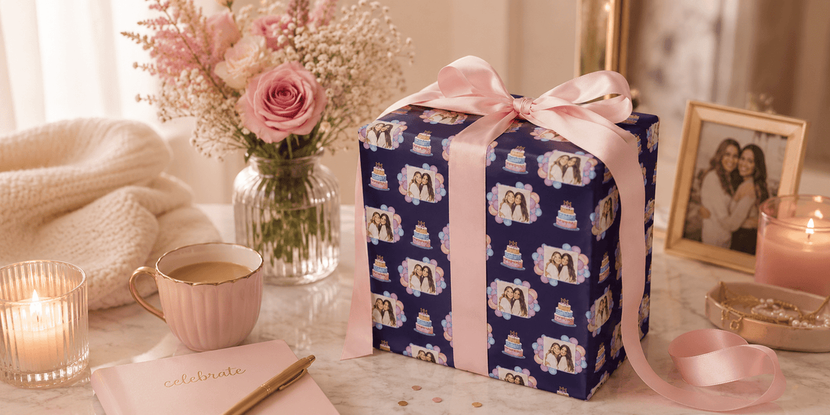 Personalized Birthdays & Celebrations - London Penny Gift Wrap