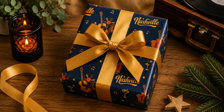 USA Cities - London Penny Gift Wrap