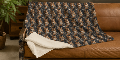 Cat Blankets - London Penny Gift Wrap