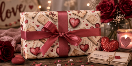 Valentine - London Penny Gift Wrap