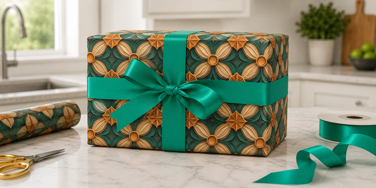 Geometric & Abstract Wrapping Paper - London Penny Gift Wrap