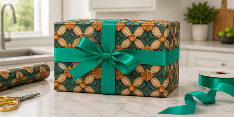Geometric & Abstract Wrapping Paper - London Penny Gift Wrap