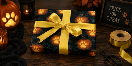 Fall Vibes Wrapping Paper - London Penny Gift Wrap