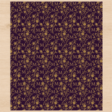 Personalized Monogram Gilded Baroque Wrapping Paper | Custom Gift Wrap - London Penny Gift Wrap