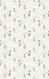 Little Star Turns One - London Penny Gift Wrap