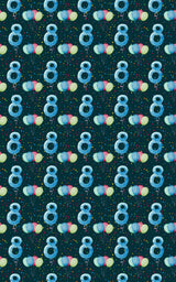 Party at Eight - London Penny Gift Wrap