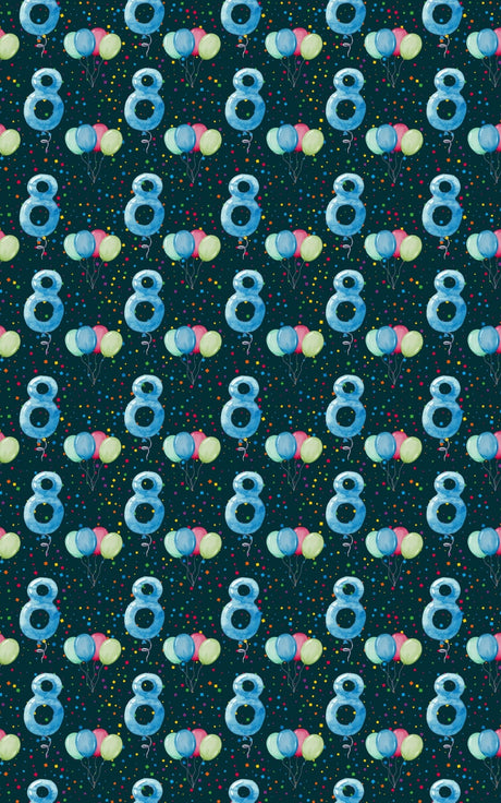 Party at Eight - London Penny Gift Wrap