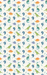 Jurassic Nine - London Penny Gift Wrap