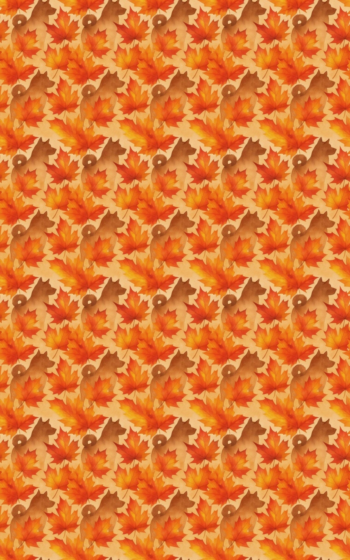 Akita Autumn - London Penny Gift Wrap