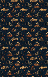 Akron Tire Town Twilight - London Penny Gift Wrap