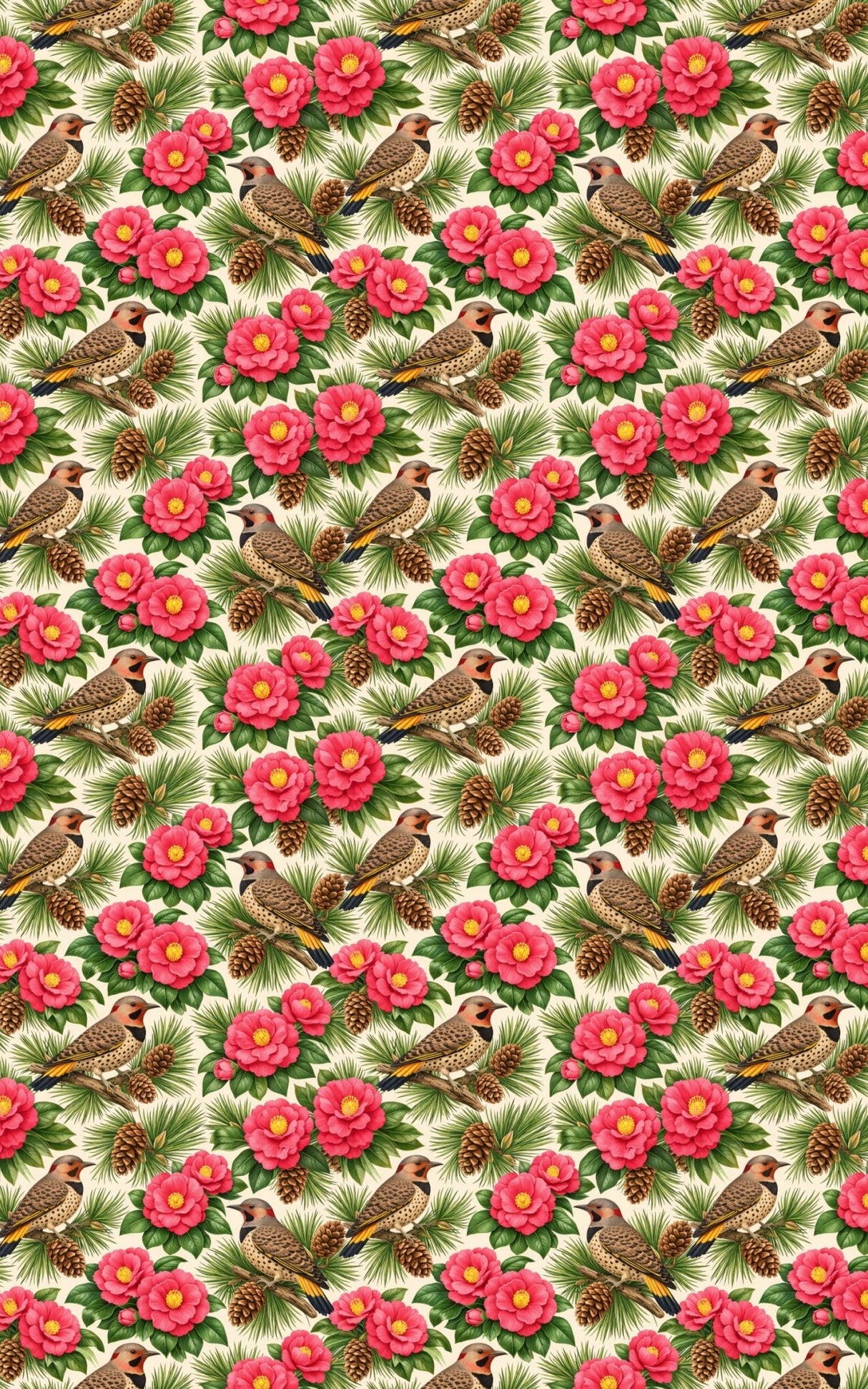 Alabama Flora & Fauna - London Penny Gift Wrap