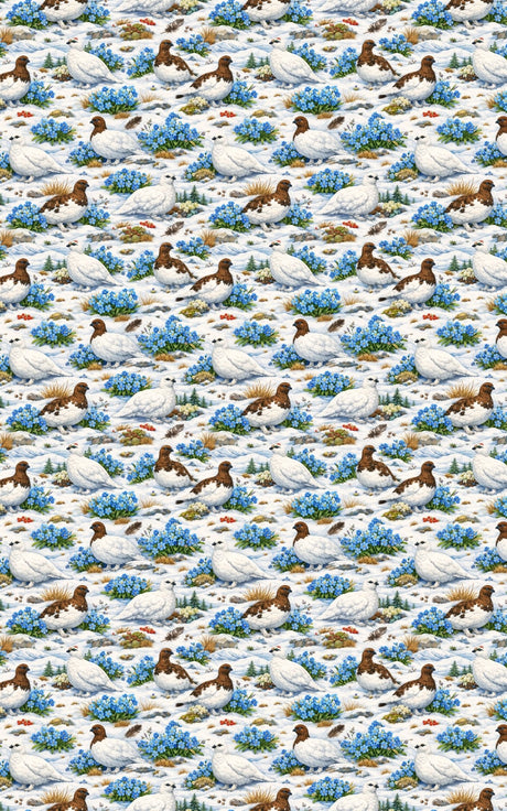 Alaska Flora & Fauna - London Penny Gift Wrap