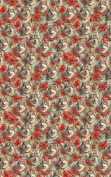 Northern Hollies, Holiday Whispers - London Penny Gift Wrap