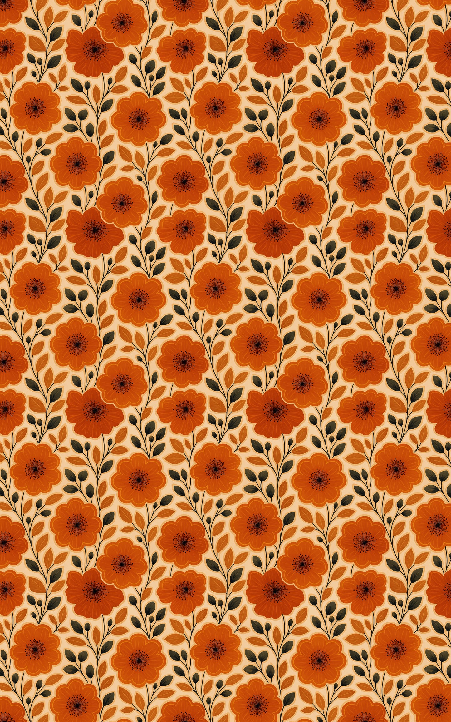 Amber Petal Radiance