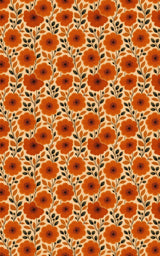 Amber Petal Radiance - London Penny Gift Wrap