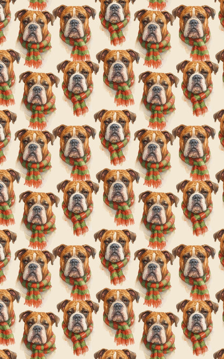 Amber Hearth, Winter Scarf - London Penny Gift Wrap