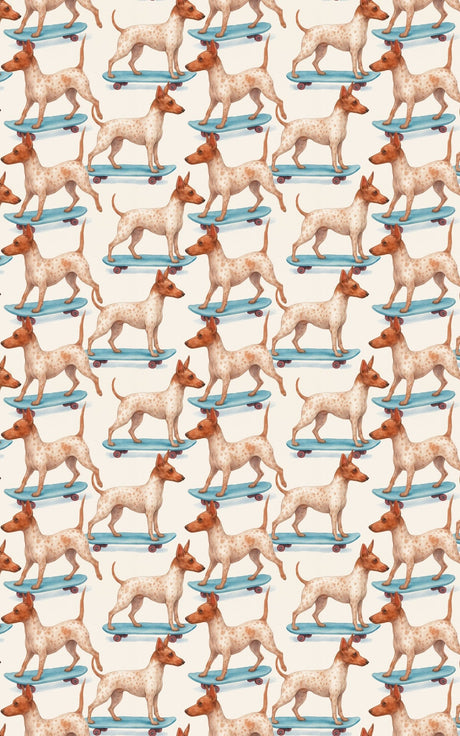 Skater Terrier Style - London Penny Gift Wrap