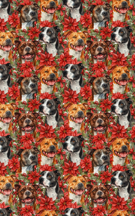 AmStaff Winter Wonder - London Penny Gift Wrap