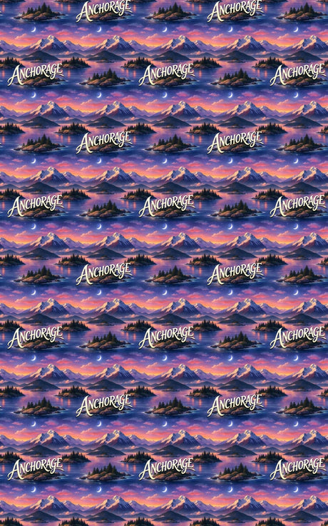 Anchorage Midnight Sun II - London Penny Gift Wrap