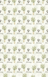 Nine Years of Grace - London Penny Gift Wrap