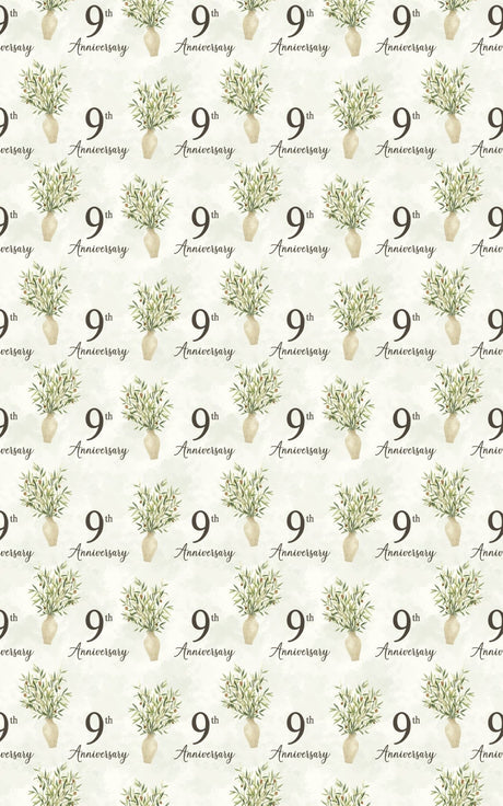 Nine Years of Grace - London Penny Gift Wrap