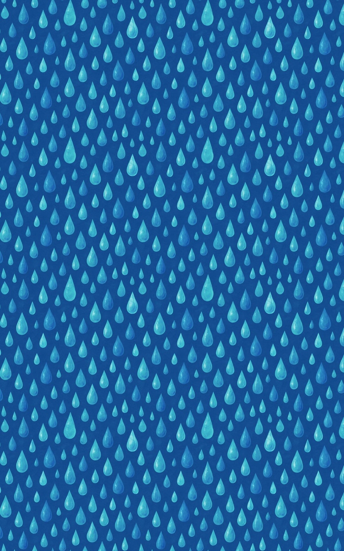 April Showers Raindrops - London Penny Gift Wrap