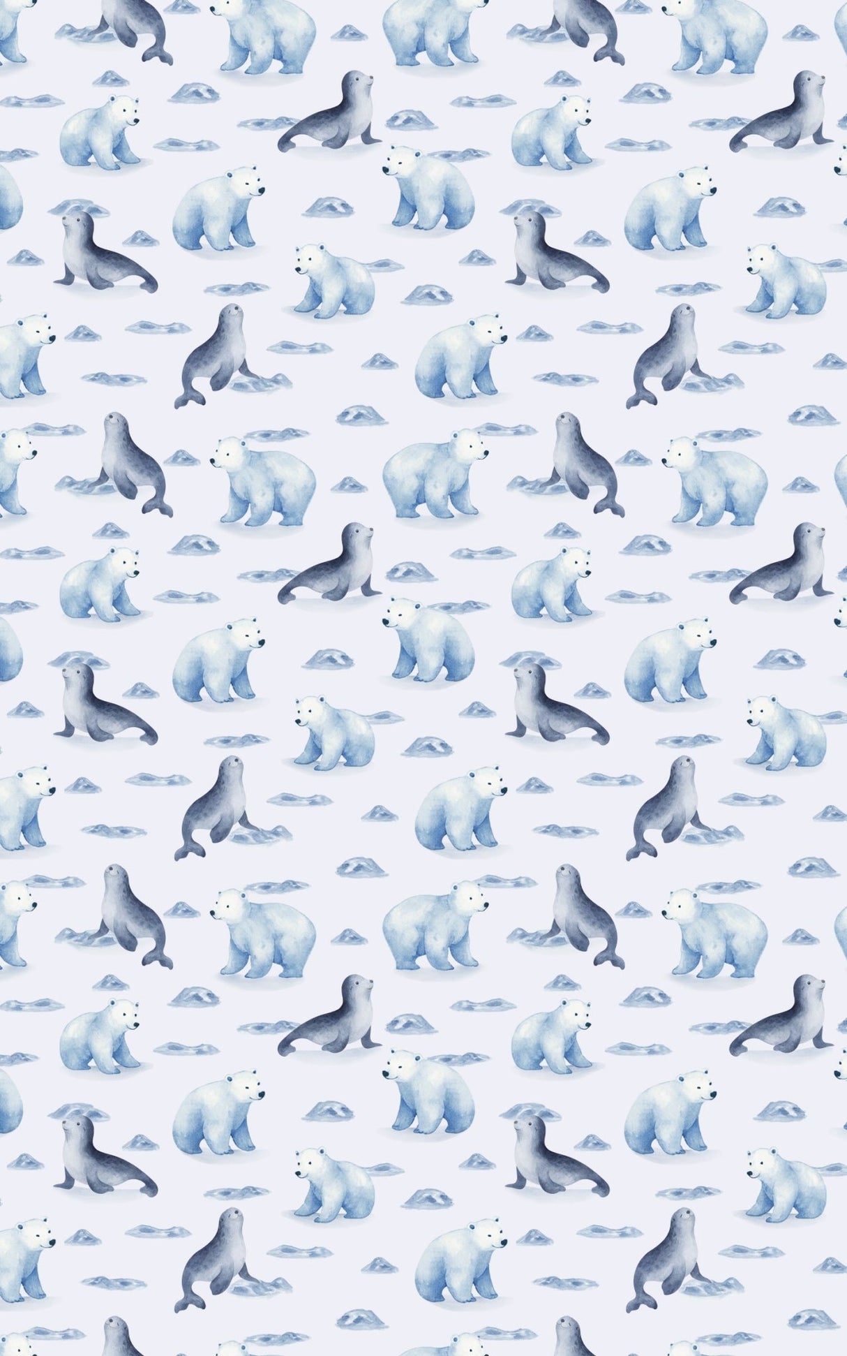 Arctic Companions - London Penny Gift Wrap