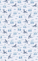 Arctic Companions - London Penny Gift Wrap