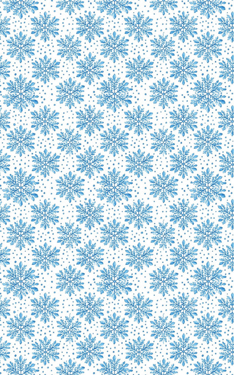 Arctic Blue Shatter Pattern - London Penny Gift Wrap