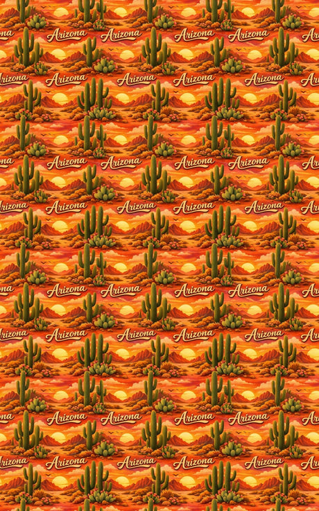Arizona Desert Sun - London Penny Gift Wrap