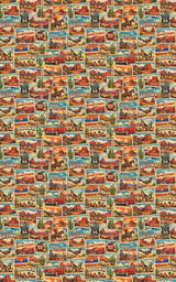 Arizona Postcard Memories - London Penny Gift Wrap