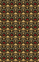 Art Deco Amour - London Penny Gift Wrap