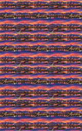 Aurora Twilight Retro - London Penny Gift Wrap