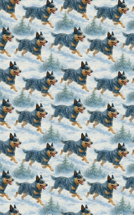Holly Trails and Loyal Tails - London Penny Gift Wrap