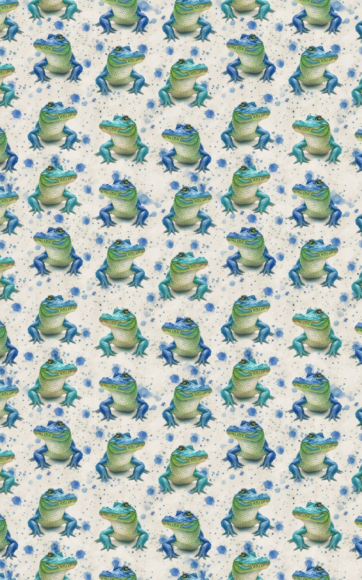 Azure Gator Harmony - London Penny Gift Wrap
