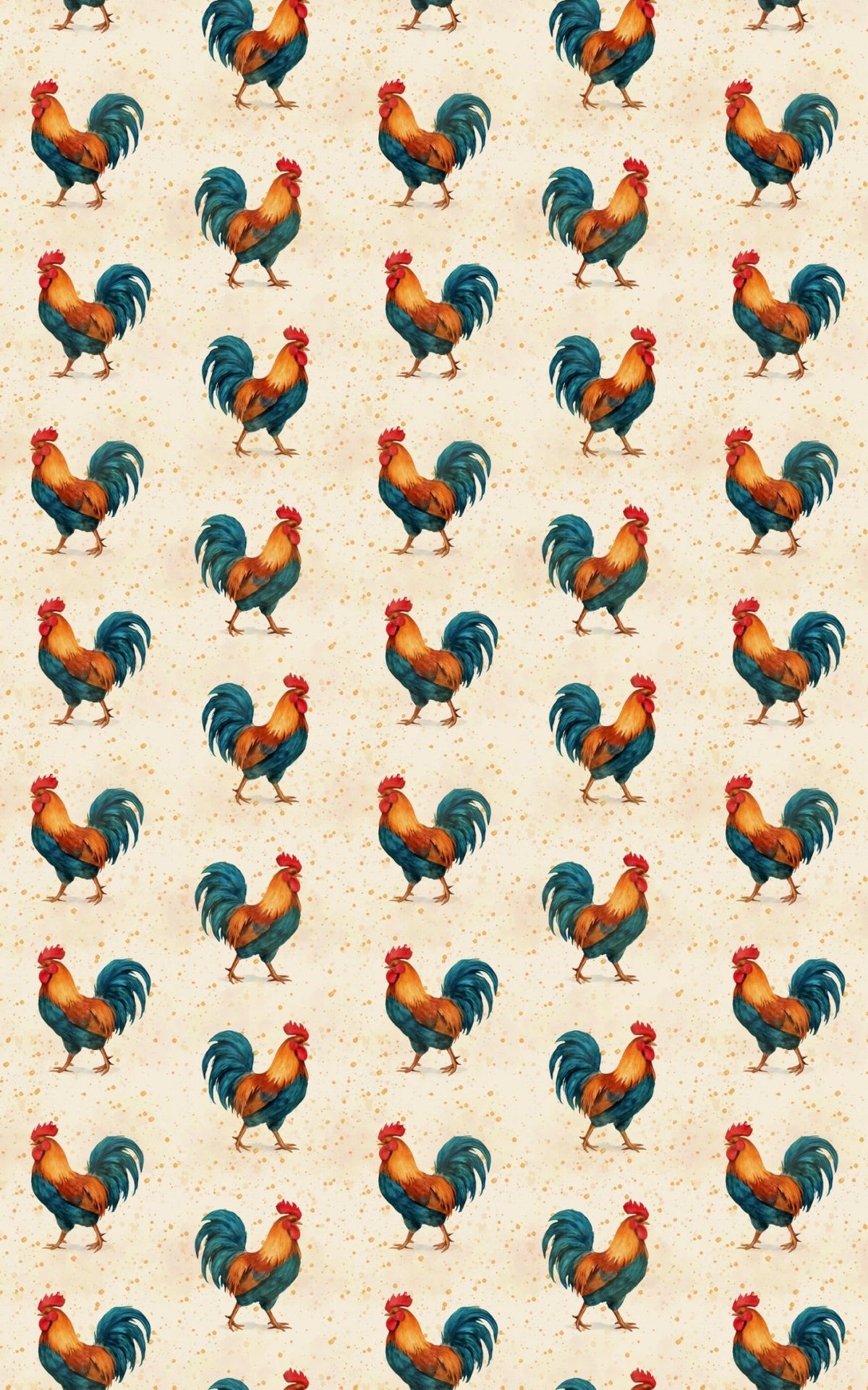 The Proud Rooster - London Penny Gift Wrap